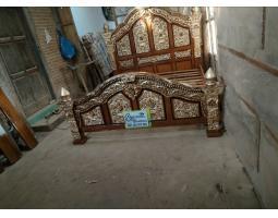 Tempat Tidur Gebyok Full Kayu Jati - Surabaya Jawa Timur 