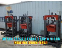 Mesin Paving Batako Manual Kapasitas 6 Paving 4 Batako - Sumbawa NTB 