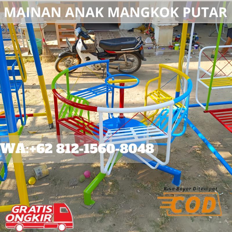 Ayunan Anak Dari Besi Dan Mainan Wahana di Kediri Jawa Timur - Tribun