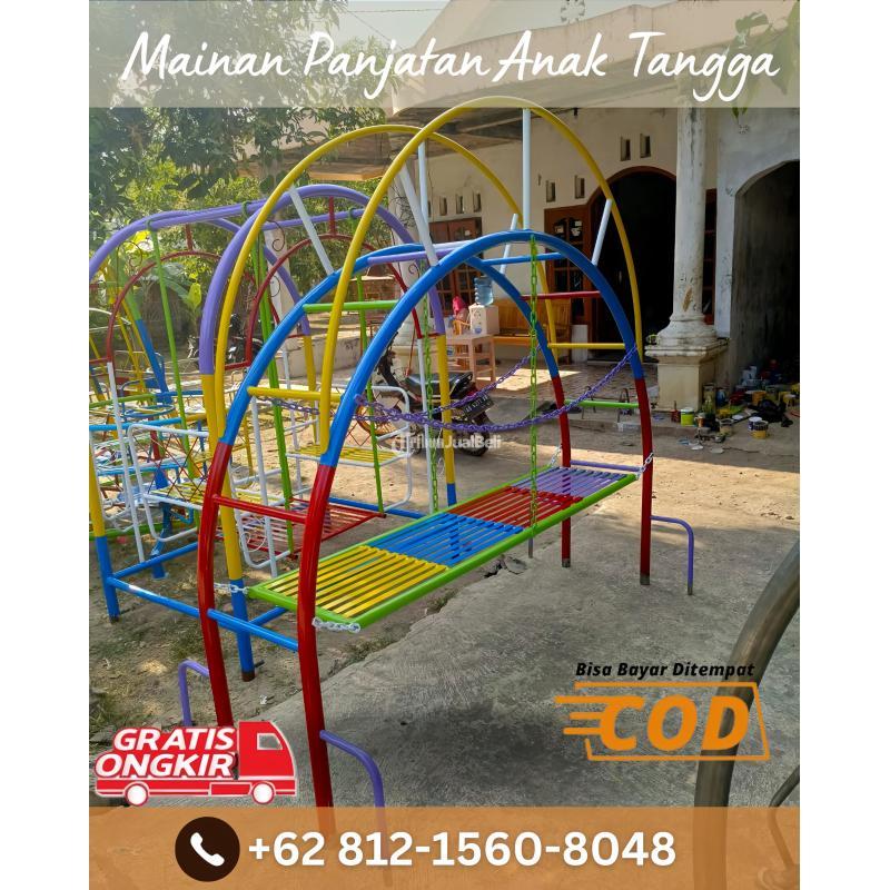 Ayunan Anak Dari Besi Dan Mainan Wahana di Kediri Jawa Timur - Tribun