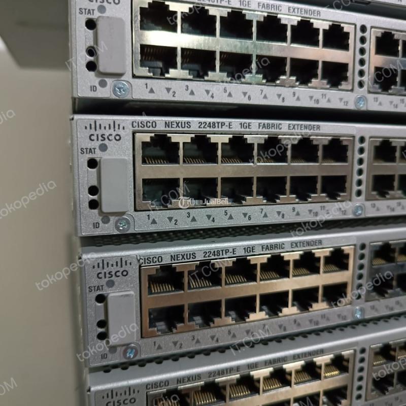 Cisco Nexus 2248tp-E 1ge Fabric Extender 48 Port Rj45 4 Port SFP - Lampung Utara