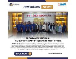 Jasa Sertifikasi ISO 37001 Subulussalam, Terpercaya dan Teruji, Chesna - Aceh