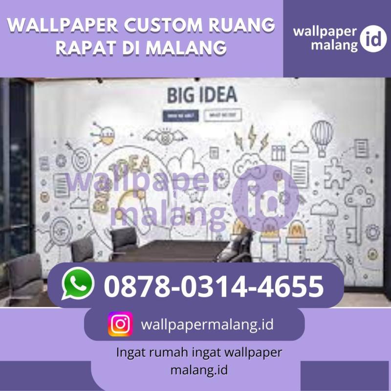 Wallpaper Custom Ruang Rapat - Malang Jawa Timur