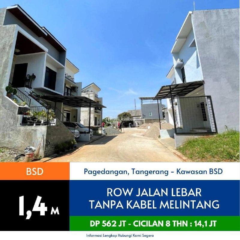 Dijual Rumah Townhouse Syariah LT60 LB60 SHM 3KT 2KM Di BSD City Tangerang KPR Developer Tanpa BI Checking - Tangerang Banten