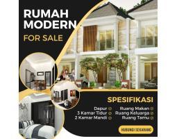 Jual Rumah 2 Lantai Tipe 60 Baru Hanya 650 Juta Di Banguntapan Dekat Ringroad Giwangan Bisa KPR SHM - Bantul Jogja