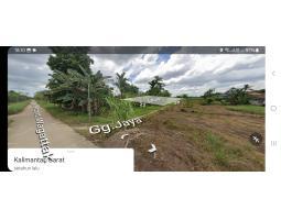 Jual Tanah  Siap Bangun Ukuran 30x22.670 M2 Lokasi Jl Parit Wagattak - Kubu Raya Kalimantan Barat