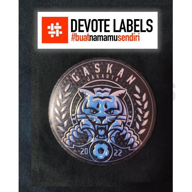 Vendor Cetak Label Patch 3D TPU Devotelabels.com - Pesawaran Lampung