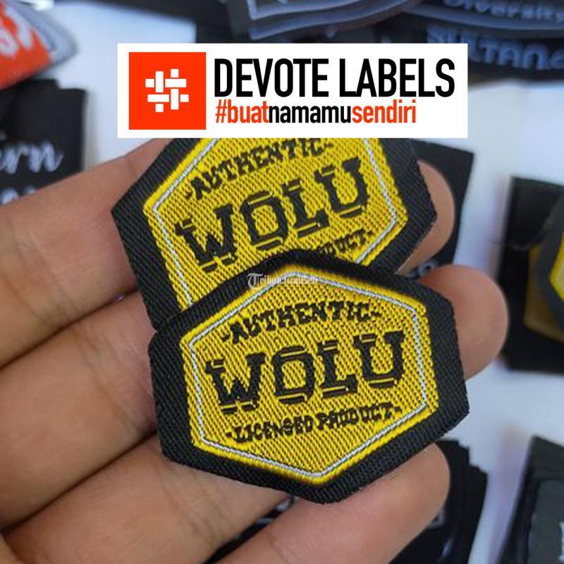 Cetak Label Woven Damask Devotelabels.com - Pringsewu Lampung
