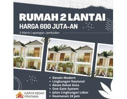 Jual Rumah 2 Lantai LT75 LB60 SHM 3KT 2KM Bisa KPR Perumahan Di Banguntapan Siap Balik Nama - Yogyakarta