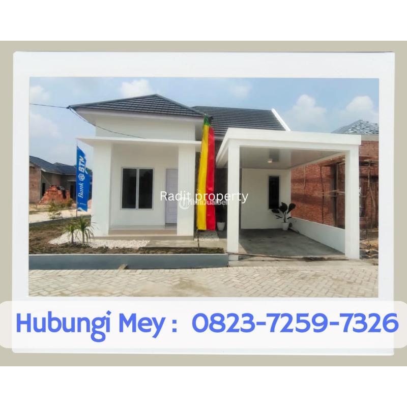 Jual Rumah Tipe 45 Baru Semi Cluster Dengan DP 5 Juta Sudirman - Pekanbaru Riau