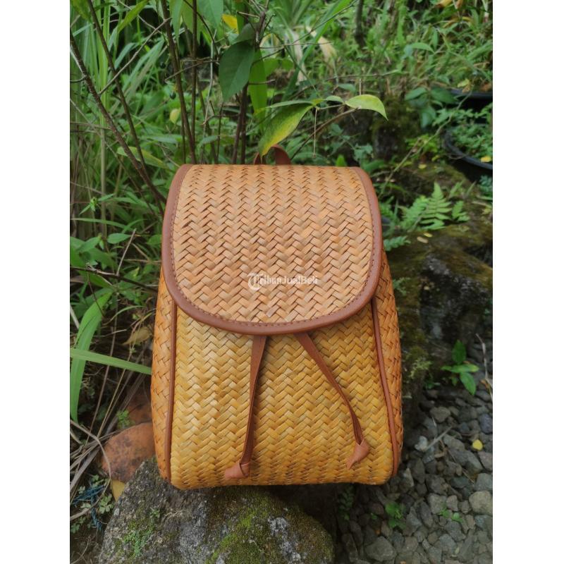 Tas Ransel Pandan Natural - Surabaya Jawa Timur