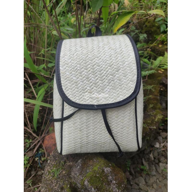 Tas Ransel Pandan Natural - Surabaya Jawa Timur