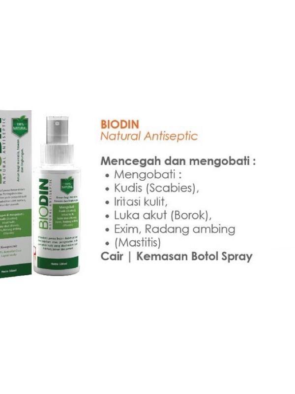 Biodin Spray 100 ml Obat Hewan - Makassar Sulawesi Selatan 