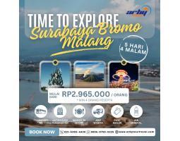 Paket Wisata Surabaya Bromo Malang 5H4M - Jakarta Pusat