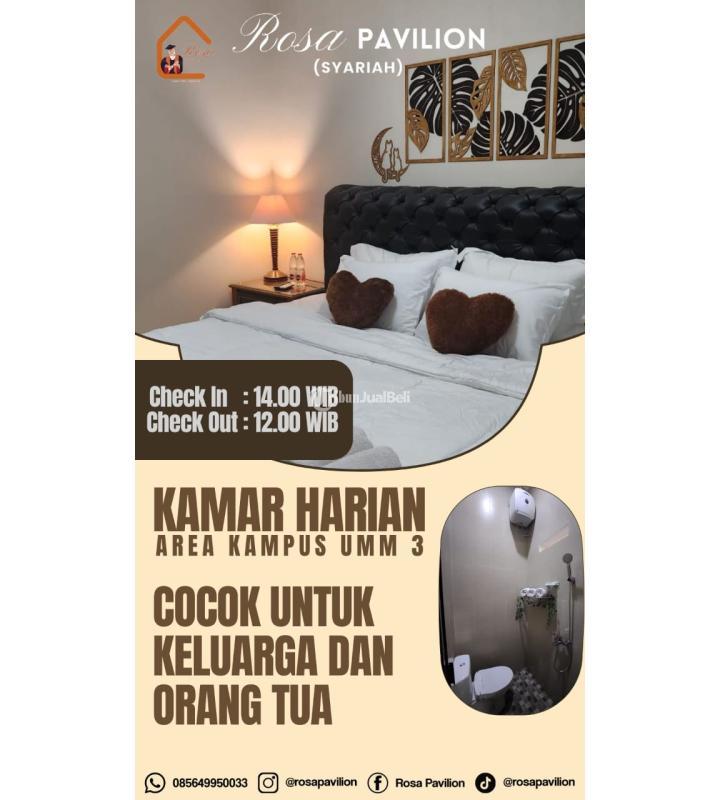 Disewakan Kamar Bisa Harian Area Kampus UMM 3 - Malang Kota Jawa Timur
