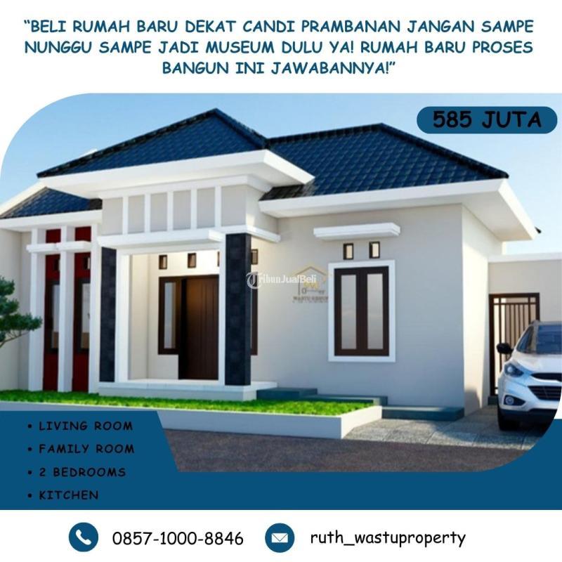 Dijual Rumah Modern LT112 LB55 SHM, Proses Bangun, 5 Menit Dari SMP Negeri 1 Kalasan - Sleman Yogyakarta