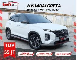 Mobil Hyundai Creta Prime 1.5 Two Tone Panoramic 2023, TDP 55 Juta - Jakarta Utara