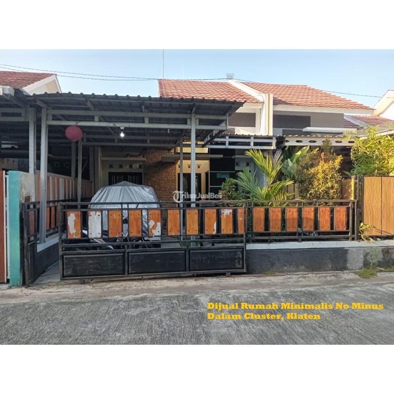 Dijual Rumah Minimalis No Minus LT138 LB60 SHM 2KT 2KM Dalam Cluster, Klaten - Magelang Kota Jawa Tengah