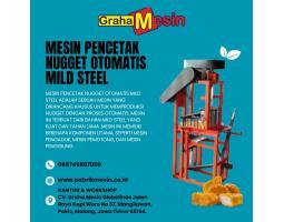 Mesin Pencetak Nugget Otomatis Mild Steel - Malang Jawa Timur 