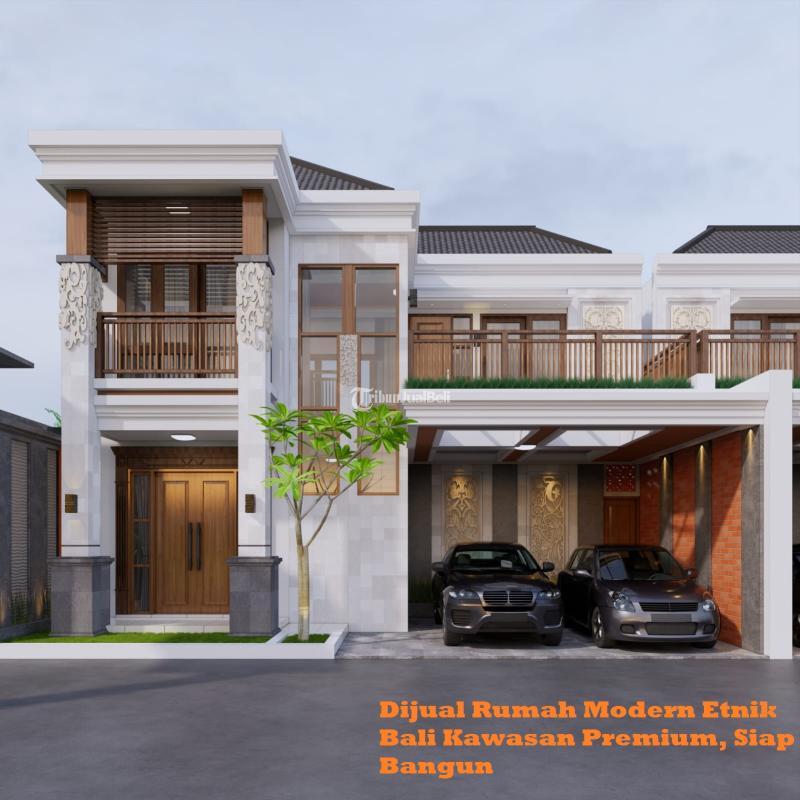 Dijual Rumah Modern Etnik Bali Kawasan Premium LT104 LB120 Legalitas SHM - Sleman Yogyakarta 
