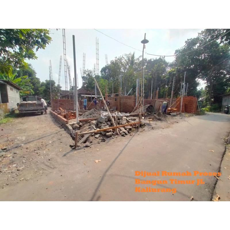 Dijual Rumah Proses Bangun Timur JL Kaliurang LT90 Legalitas SHM - Sleman Yogyakarta 