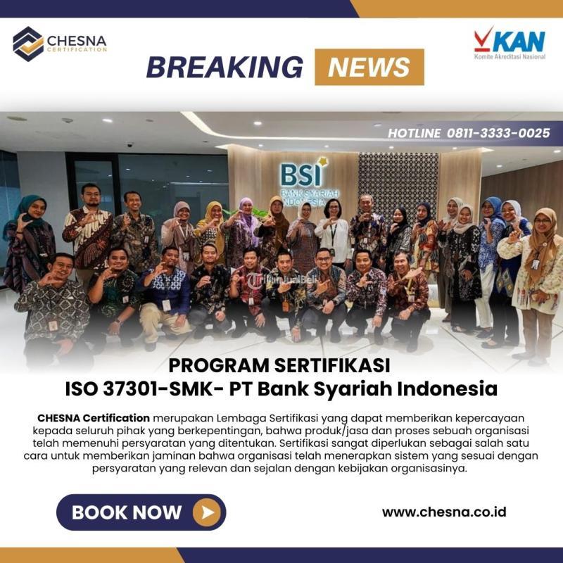 Jasa Sertifikasi ISO 37001 Bergaransi Chesna Certification - Jambi