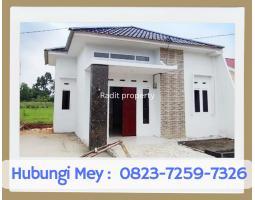 Dijual Rumah Baru LT108 LB50 SHM 2KT 1KM di Jalan Bunga Inem Panam - Pekanbaru Riau