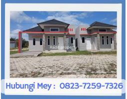Dijual Rumah Baru Tipe 45 Luas 115m2 SHM 2KT 1KM, DP 10 Juta - Pekanbaru Riau