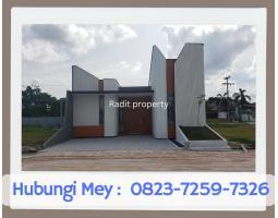 Dijual Rumah Modern Luas 117m2 Tipe 54 SHM 2KT 1KM Di Kartama - Pekanbaru Riau