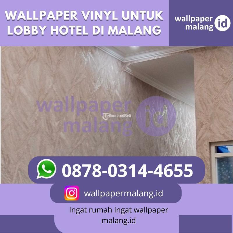Wallpaper Vinyl Untuk Lobby Hotel - Malang Jawa Timur
