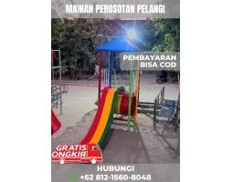 Perosotan Pelangi Anak Tk Paud Dan Mainan Di Playground - Karangasem Bali 