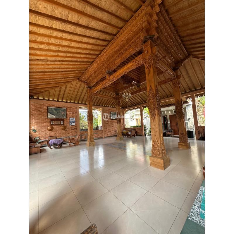 Dijual Rumah Hunian dengan Joglo LT472 LB130 SHM 5KT 3KM Dekat Kampus UII Jl Kaliurang Km 14 - Sleman Yogyakarta