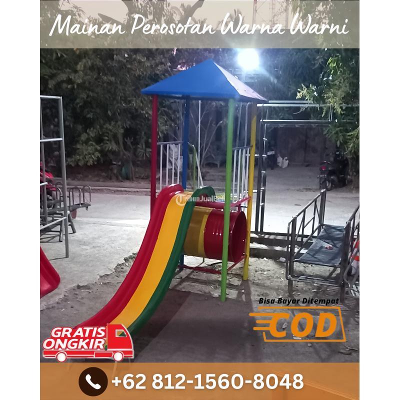 Perosotan Warna Warni Dan Mainan Outdoor Untuk TK Kec Nusapenida - Klungkung Bali