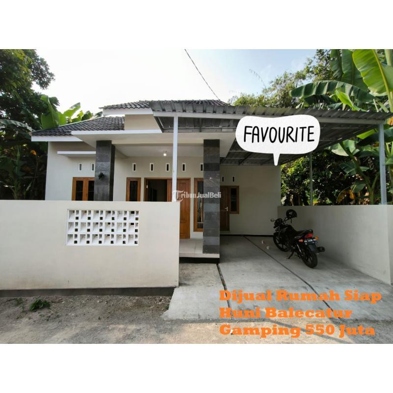 Dijual Rumah Siap Huni Balecatur Gamping 550 Juta LT102 m2 SHM - Sleman Yogyakarta 