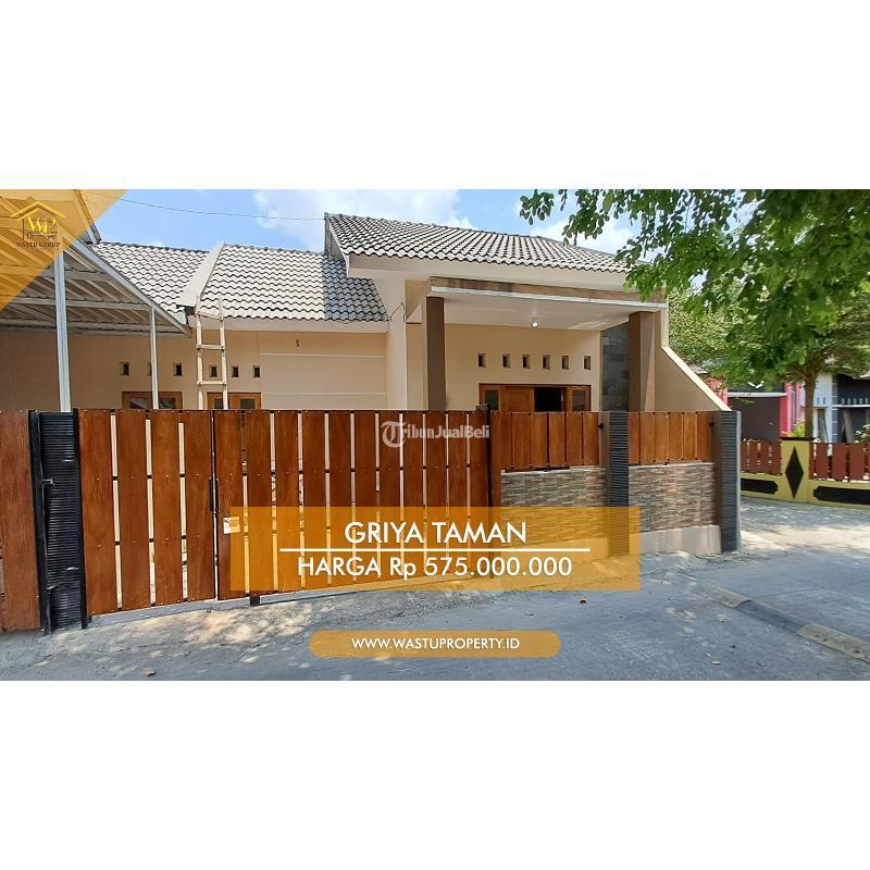 Dijual Rumah Modern di Kalasan LT101 LB80 3KT 2KM Legalitas SHM - Sleman Yogyakarta 