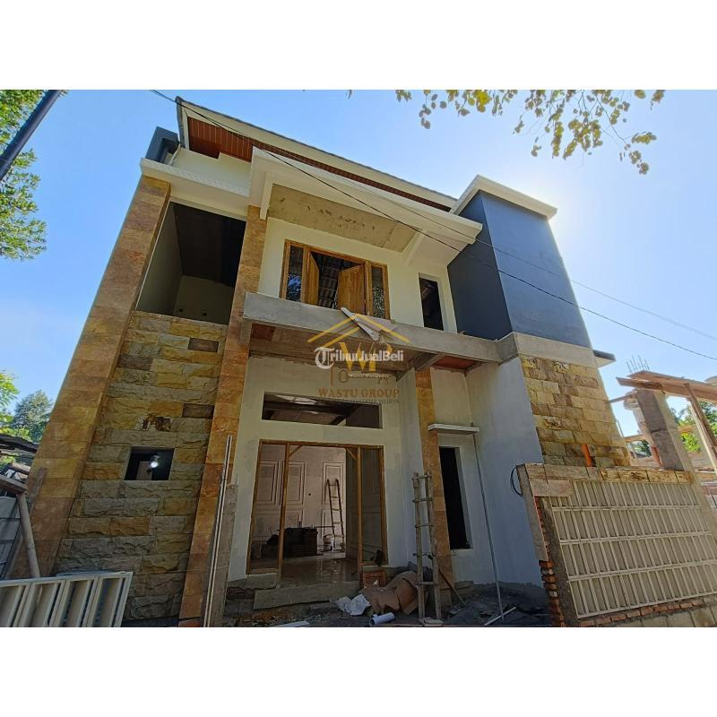 Dijual Rumah 2 Lantai Siap Huni LT107 LB105 4KT 3KM Legalitas SHM - Sleman Yogyakarta 