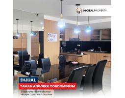 Dijual Apartemen Fully Furnished Good Condition, Taman Anggrek Condominium 3 Bedrooms, Low Floor - Jakarta Barat