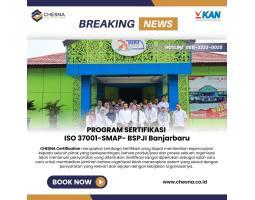 Jasa Sertifikasi ISO 37001 Bergaransi dan Terpercaya, Chesna - Mataram NTB 