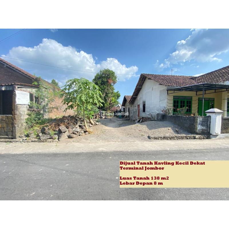 Dijual Tanah Kavling Kecil Dekat Terminal Jombor LT138 m2 Legalitas SHM - Sleman Yogyakarta