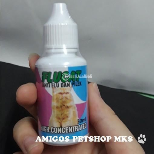 Flucat Fludog Obat Flu Kucing atau Anjing - Makassar Sulawesi Selatan
