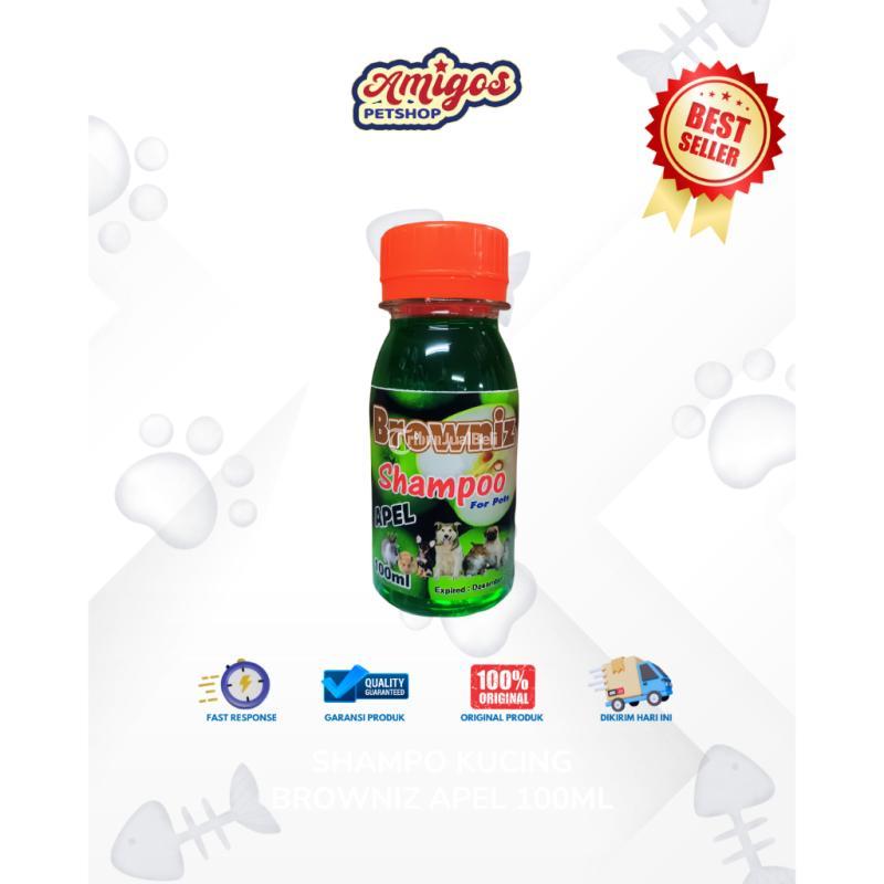 Shampo Kucing Browniz 100 ml Amigos Petshop - Makassar Sulawesi Selatan 