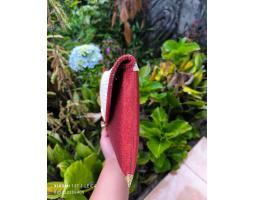 Tas Pandan Clutch Pandan Merah - Jakarta Utara