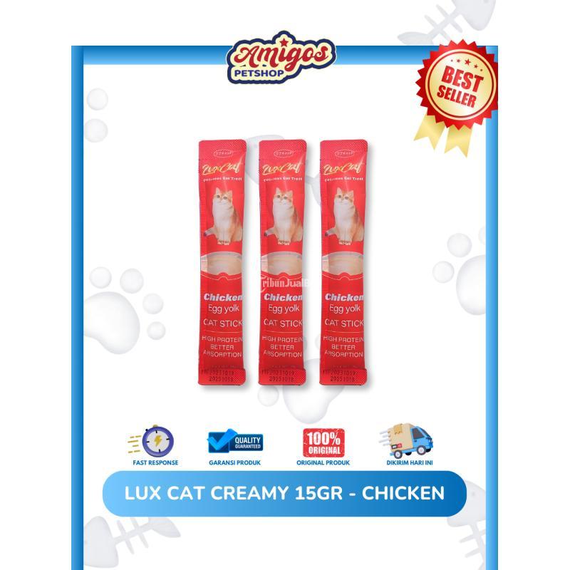 Lux Cat Creamy 15gr Amigos Petshop - Makassar Sulawesi Selatan 
