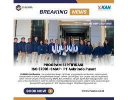 Jasa Sertifikasi ISO 37001 Aman dan Terbaik, Chesna - Dumai Riau