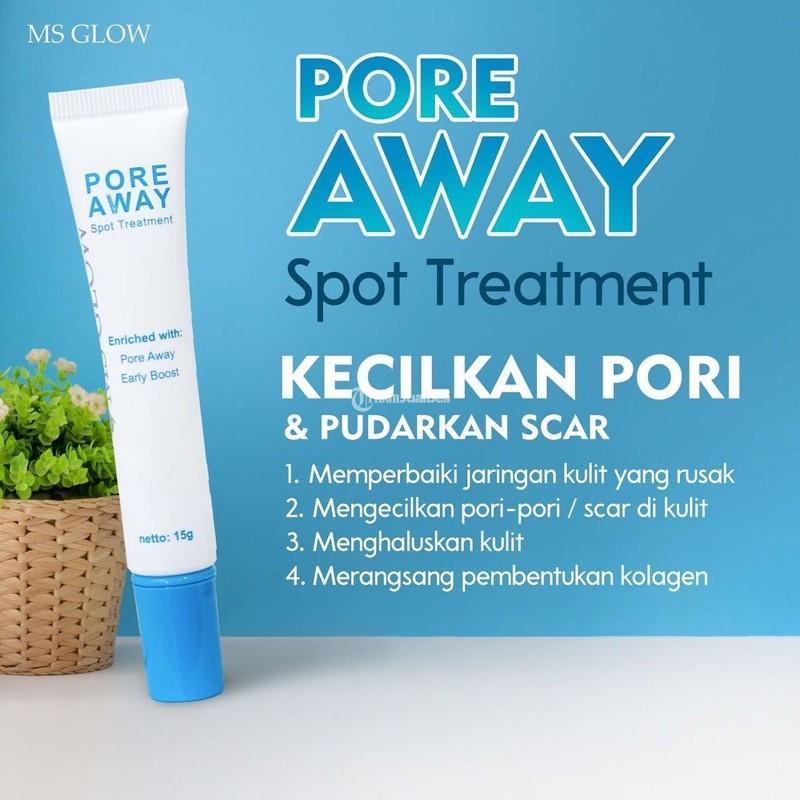 MS Glow Pore Away Obat Pengecil Pori-pori Pencerah Wajah - Surabaya Jawa Timur