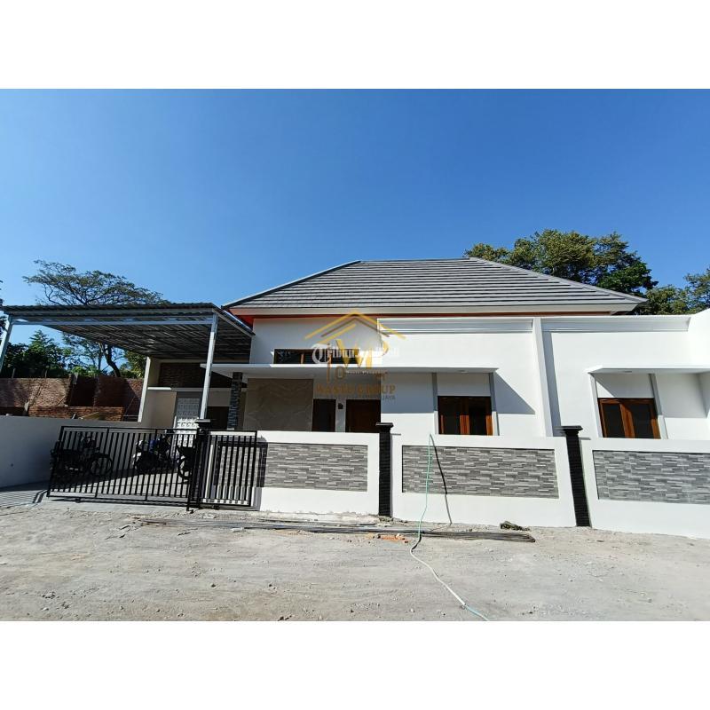 Dijual Rumah Baru Modern Terbaru LT124 LB90 SHM 2KT 1KM Di Ngemplak Sleman Gratis Pajak - Sleman Yogyakarta