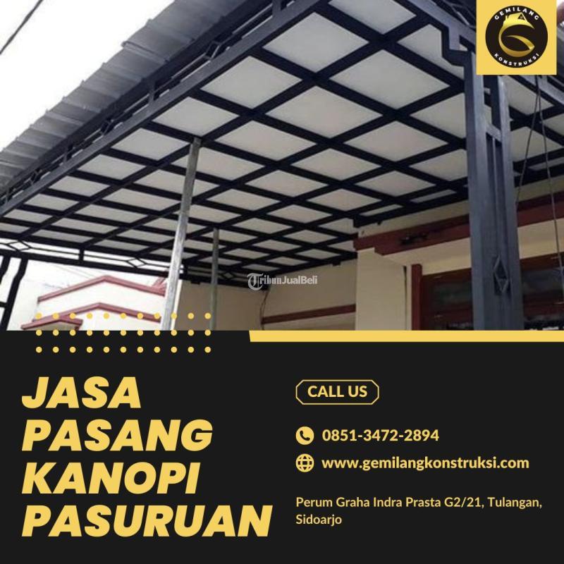 Jasa Kanopi Bening Baja Ringan - Pasuruan Jawa Timur