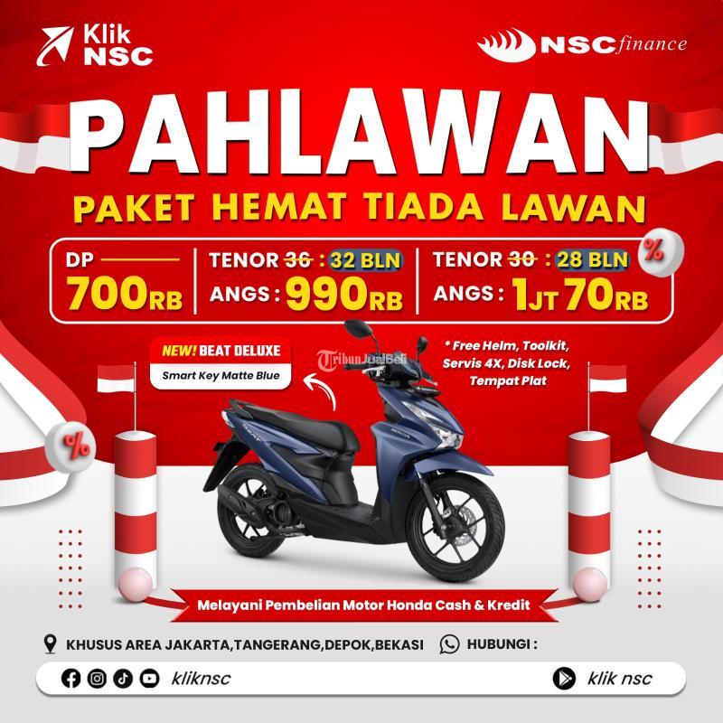 Honda Beat Baru 2024 Promo DP Murah, Cicilan Terjangkau - Jakarta Pusat