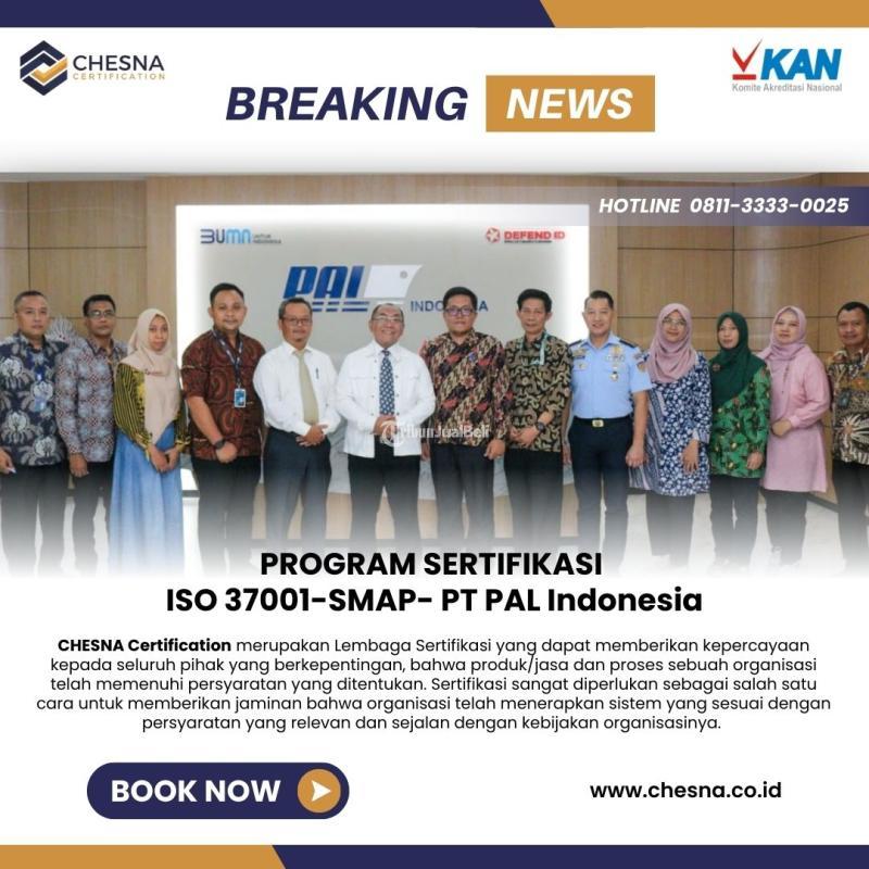 Jasa Sertifikasi ISO 37001 Terbaik dan Terpercaya, Chesna - Magelang Jawa Tengah