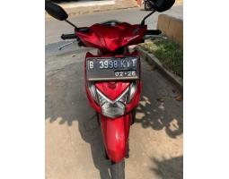 Motor Honda Beat Fi Merah Bekas Tahun 2016- Bekasi